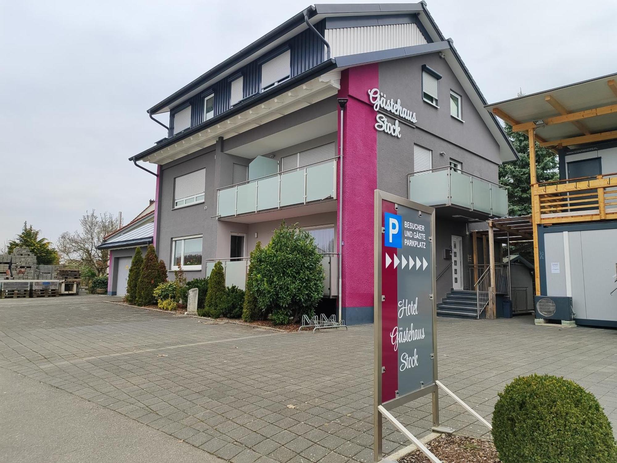 Hotel Gaestehaus Stock Zimmer Wasserfall Friedrichshafen Exterior photo